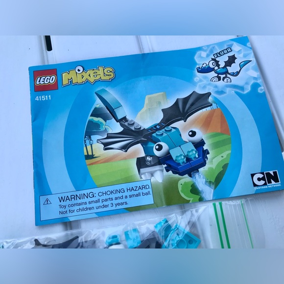 100% COMPLETE LEGO Mixels 41511 Flurr Building Block Set Figure - Picture 2 of 7